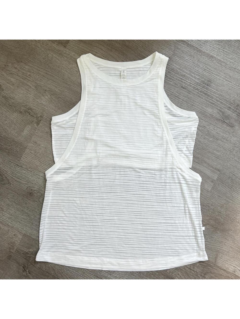 Lululemon Clear And Present Muscle Tank Size 8